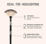 SACE LADY 1pcs Professional Women Marble Brushes