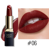 SACE LADY 18 Colors Silky Matte Lipstick