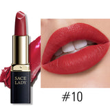 SACE LADY 18 Colors Silky Matte Lipstick