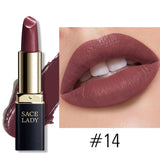 SACE LADY 18 Colors Silky Matte Lipstick