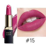 SACE LADY 18 Colors Silky Matte Lipstick