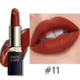 SACE LADY 18 Colors Silky Matte Lipstick