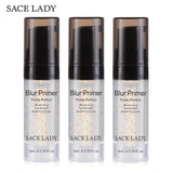 SACE LADY Blur Primer Makeup Base Face 24k Gold Foundation